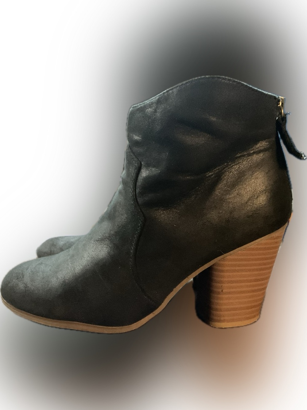 Route 66 Black Suede Boots